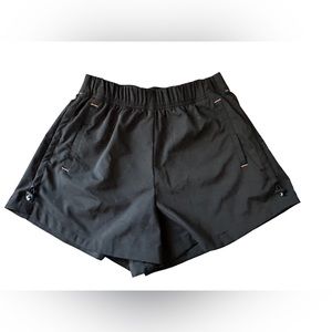 Adidas Shorts Women's Size Small Black Active Workout Hike Primeblue Logo